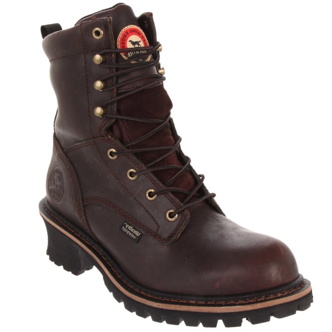 83829 Men's Red Wing Irish Setter 8" Logger Lace-Up Work Boot